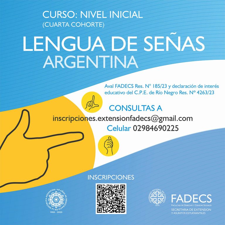 CURSO DE ENSEÑANZA DE LENGUA DE SEÑAS ARGENTINA. NIVEL INICIAL.