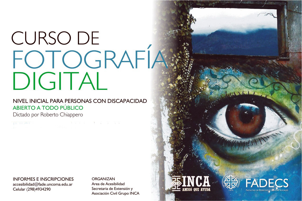 INSCRIPCIÓN PARA EL CURSO DE FOTOGRAFÍA