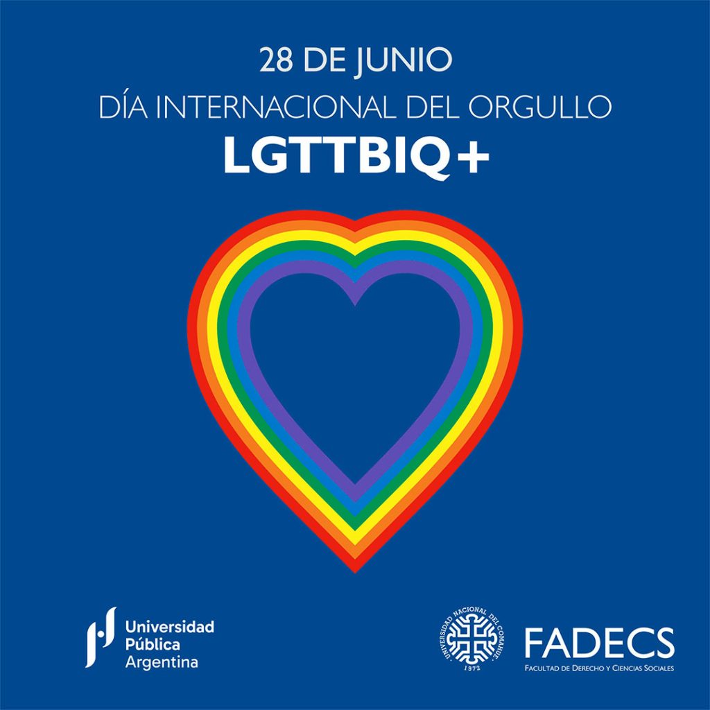 DÍA INTERNACIONAL DEL ORGULLO LGBTTIQ+