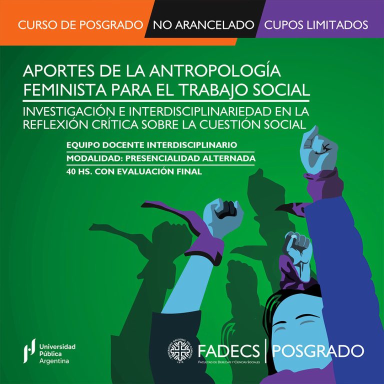 APORTES DE LA ANTROPOLOGÍA FEMINISTA PARA EL TRABAJO SOCIAL. INVESTIGACIÓN E INTERDISCIPLINARIEDAD EN LA REFLEXIÓN CRÍTICA SOBRE LA CUESTIÓN SOCIAL