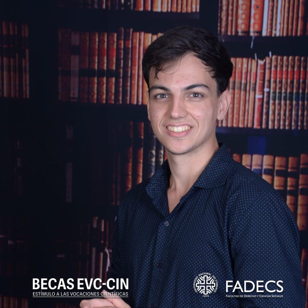 BECAS EVC-CIN
ESTUDIANTE DE FADECS EXPLORA CUESTIONES JURÍDICAS SOBRE DDHH DESDE UNA PERSPECTIVA CRÍTICA