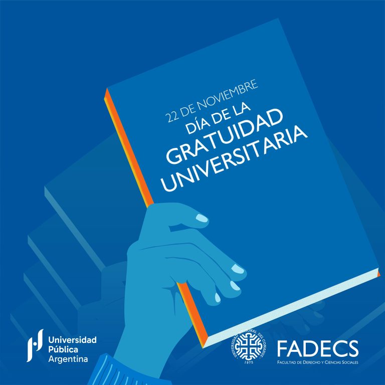 22 DE NOVIEMBRE DÍA DE LA GRATUIDAD UNIVERSITARIA