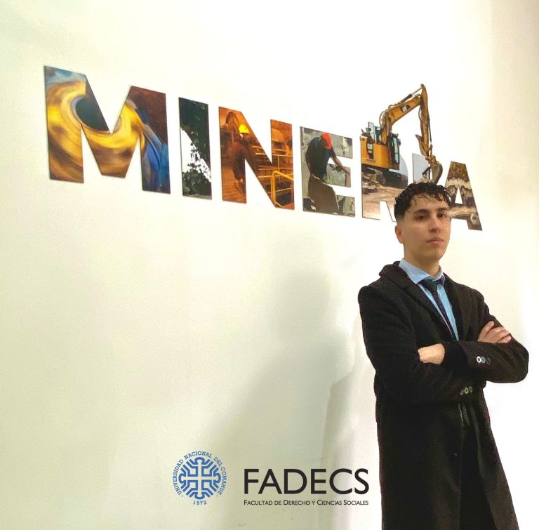 NUEVO PASANTE DE FADECS, EN LA SECRETARÍA DE MINERÍA