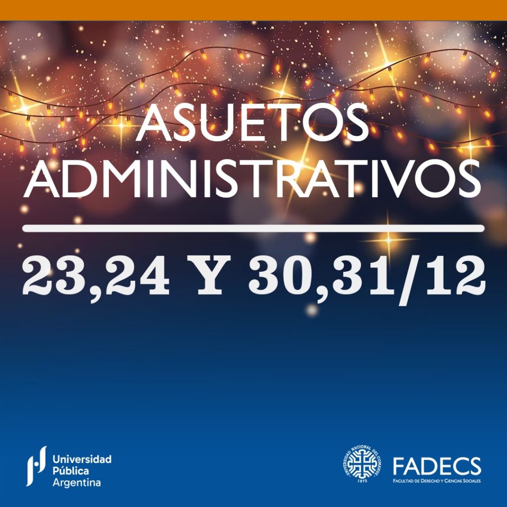 ASUETO ADMINISTRATIVO EN LA UNCO