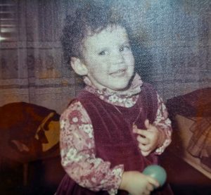 foto infancia Mariana Carnese