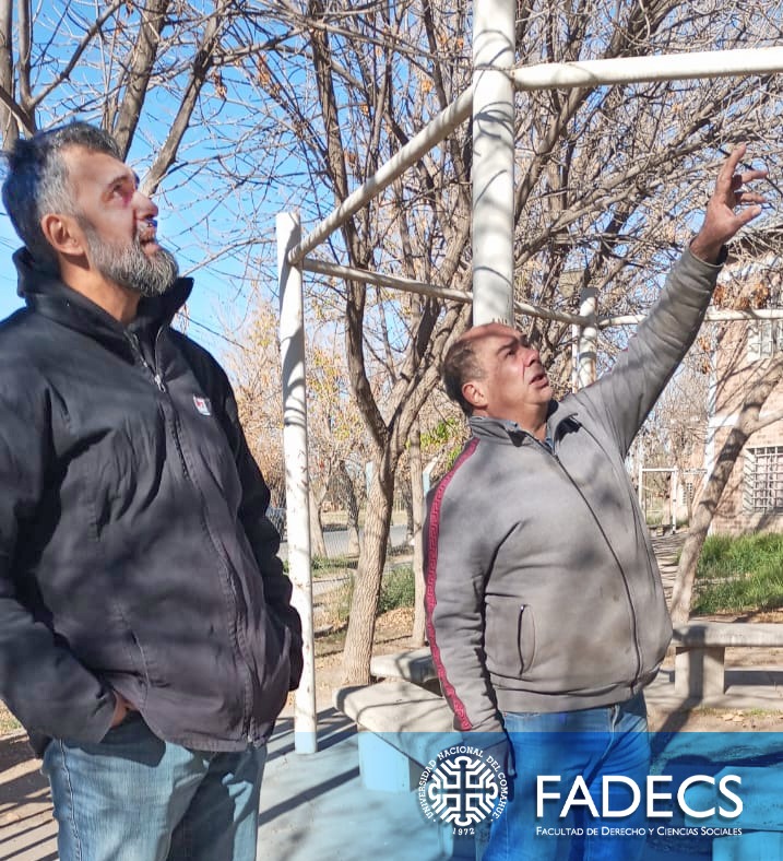 SE REALIZÓ VISITA DE INTERCAMBIO Y ASESORAMIENTO DE PARTE DEL INTA ROCA SOBRE EL CUIDADO DE LOS ESPACIOS VERDES EN FADECS