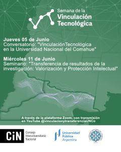 SEMANA DE LA VINCULACIÓN TECNOLÓGICA EN LA UNCO