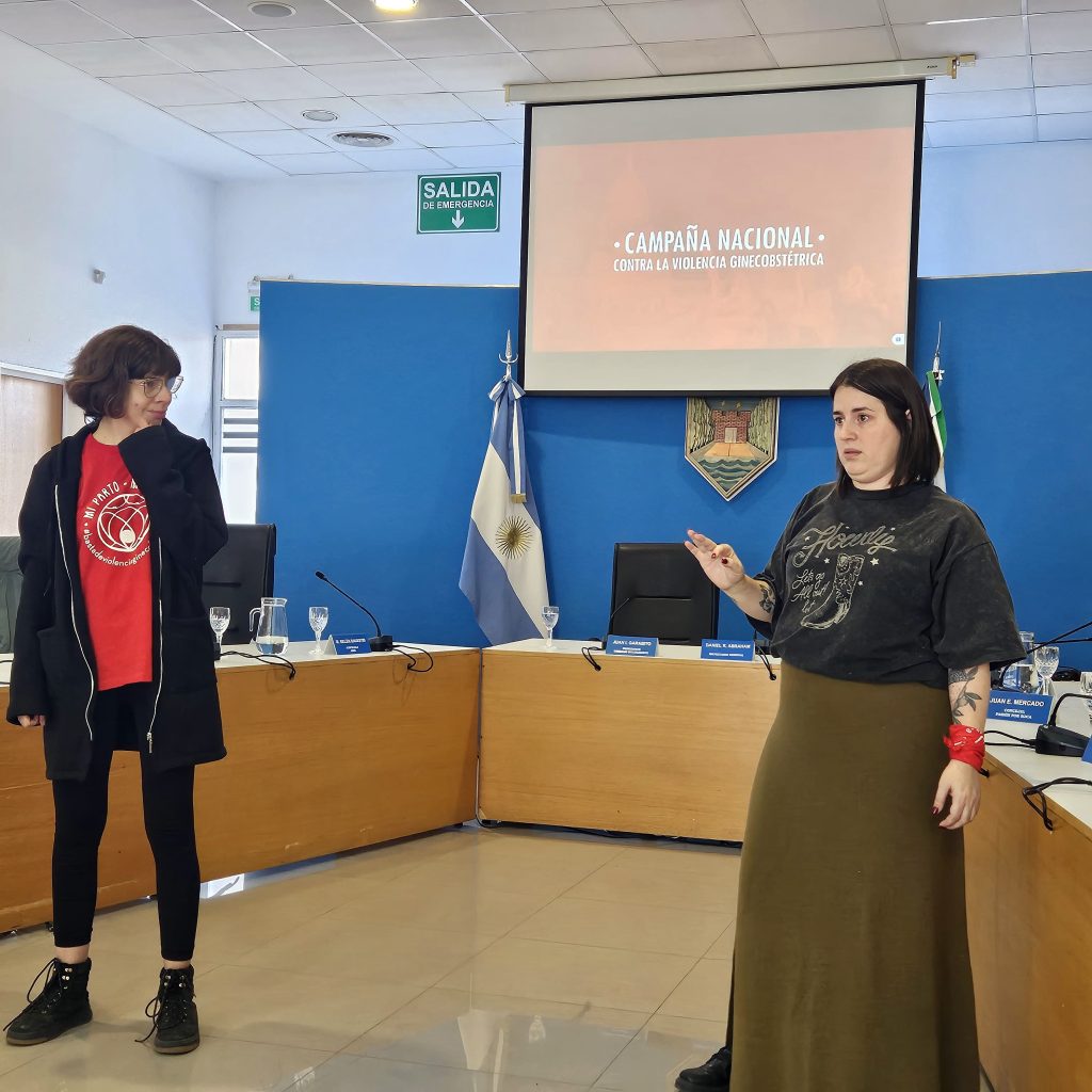 VISIBILIZAR LA VIOLENCIA GINECOBSTÉTRICA: PARTICIPACIÓN ACTIVA EN UNA SESIÓN CLAVE DEL CONCEJO DELIBERANTE