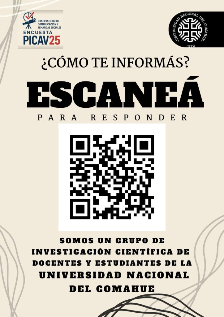 ENCUESTA DE PRÁCTICAS INFORMATIVAS Y CULTURALES DEL ALTO VALLE (PICAV25)
