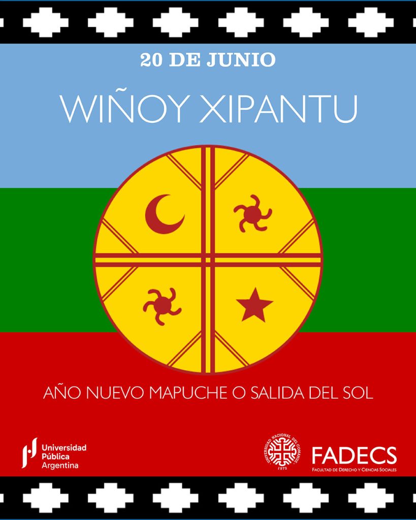 20 DE JUNIO AÑO NUEVO MAPUCHE (WIÑOY XIPANTU)