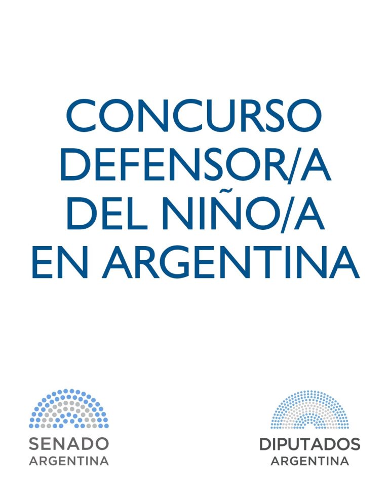 Convocatoria concurso público de antecedentes y oposición año 2025 para la DESIGNACIÓN DEL/LA DEFENSOR/A DE LOS DERECHOS DE LAS NIÑAS, NIÑOS Y ADOLESCENTES