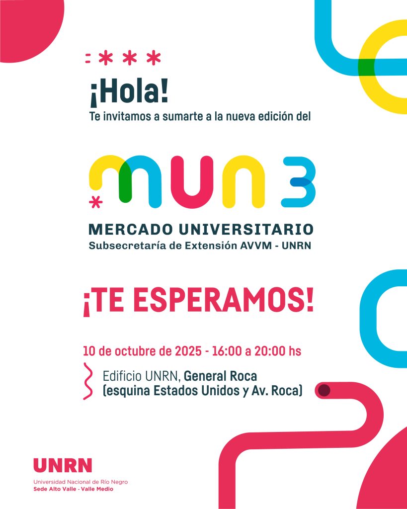 FADECS-UNCO FUE INVITADA A LA NUEVA EDICIÓN DE MERCADO UNIVERSITARIO DE LA UNRN