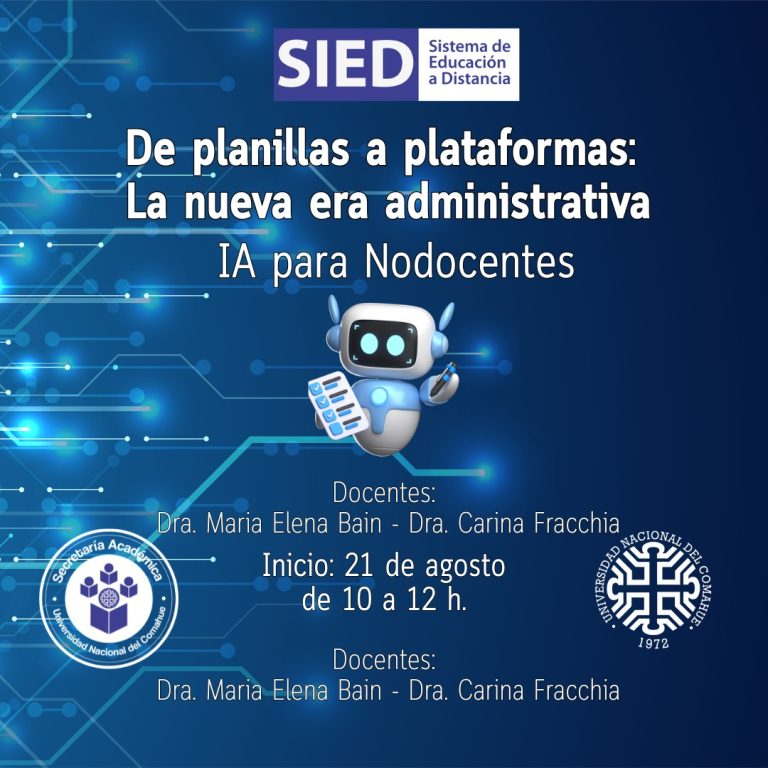 NUEVA CAPACITACIÓN EN INTELIGENCIA ARTIFICIAL PARA LA GESTIÓN ADMINISTRATIVA