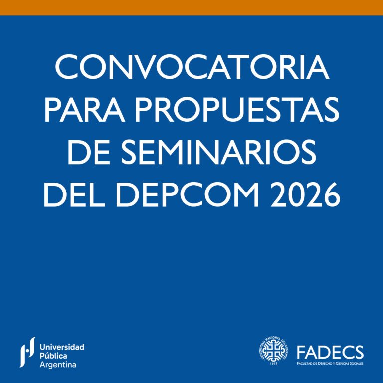 SEMINARIOS DEPCOM