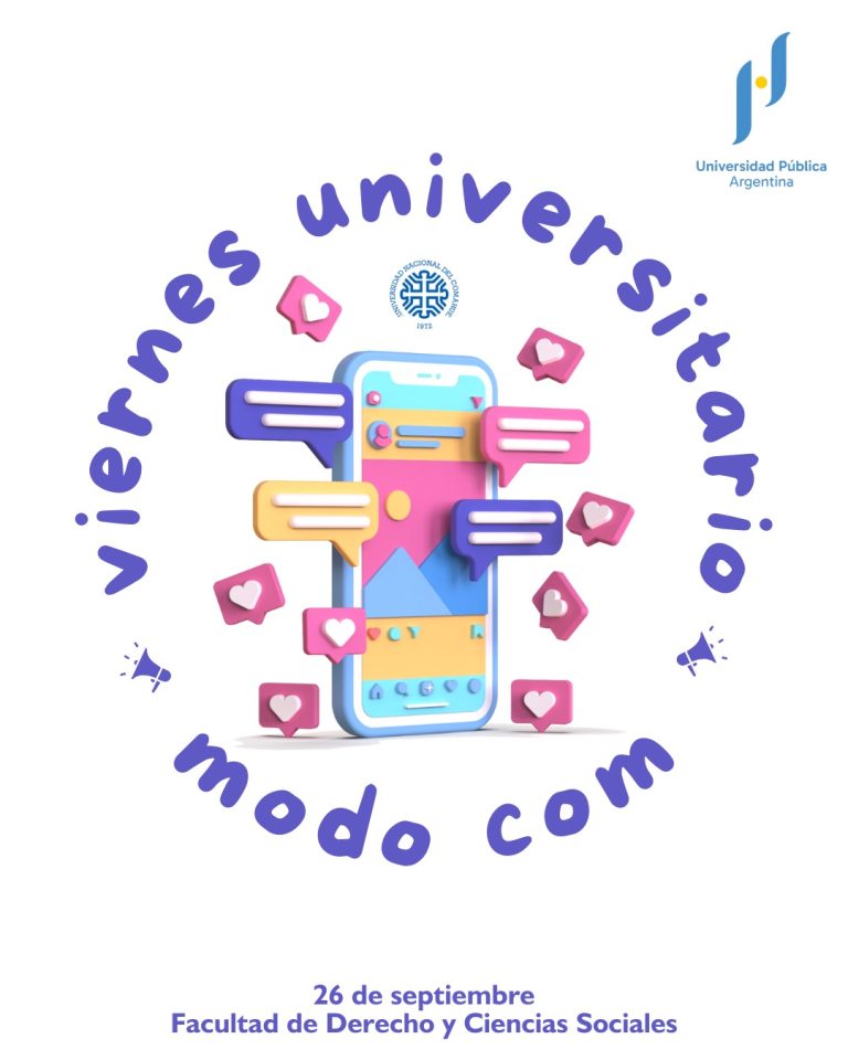 VIERNES UNIVERSITARIO #MODOCOM EL 26/9, TURNOS MAÑANA Y TARDE‼