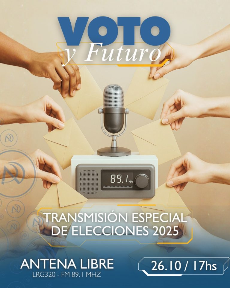 ANTENA LIBRE REALIZARÁ UNA COBERTURA COLECTIVA DE LAS ELECCIONES DEL 26 DE OCTUBRE