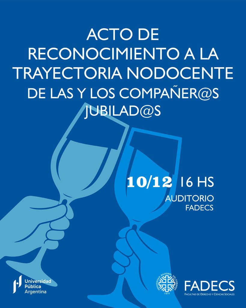 LA FADECS RECONOCE A NODOCENTES JUBILADOS