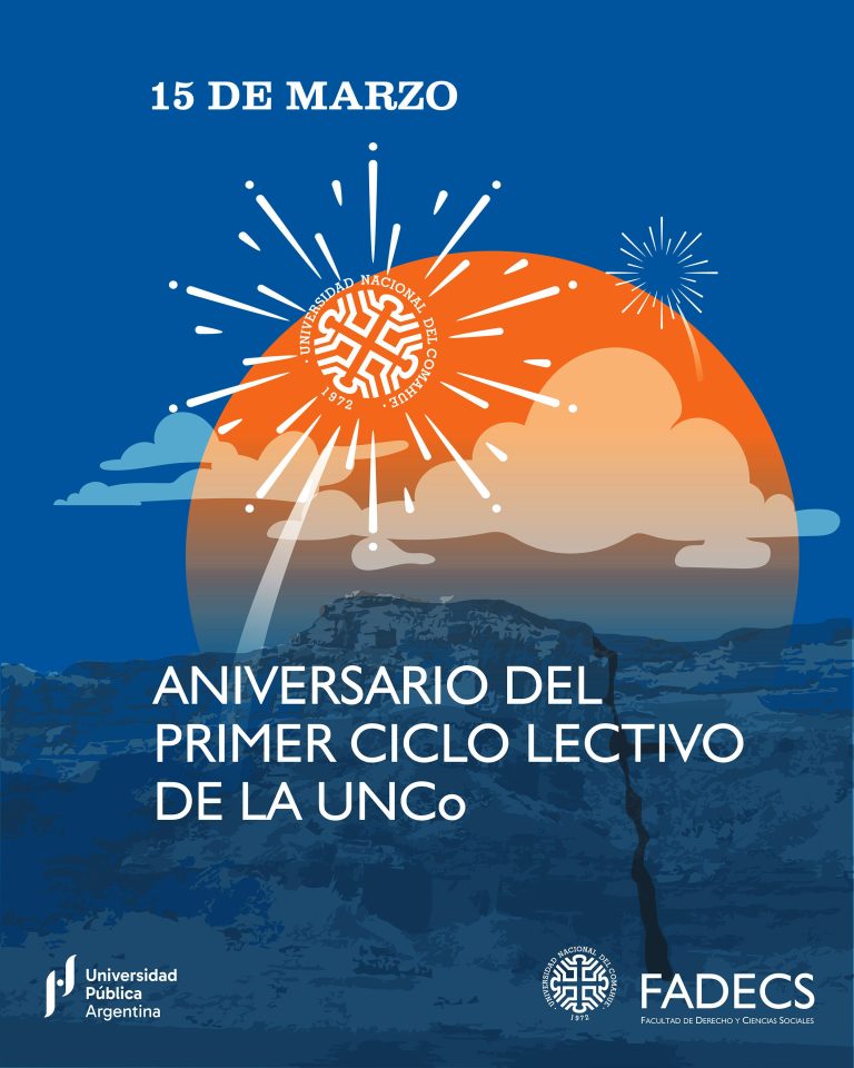 15 DE MARZO 54 ANIVERSARIO DEL PRIMER CICLO LECTIVO DE LA UNCO