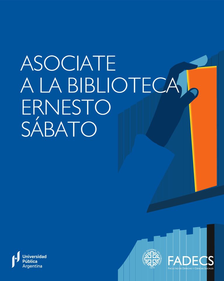 ASOCIATE A LA BIBLIOTECA ERNESTO SÁBATO