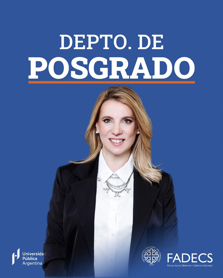 DOCENTE DE FADECS FUE NOMINADA COMO REFERENTE NACIONAL EN IA APLICADA AL DERECHO