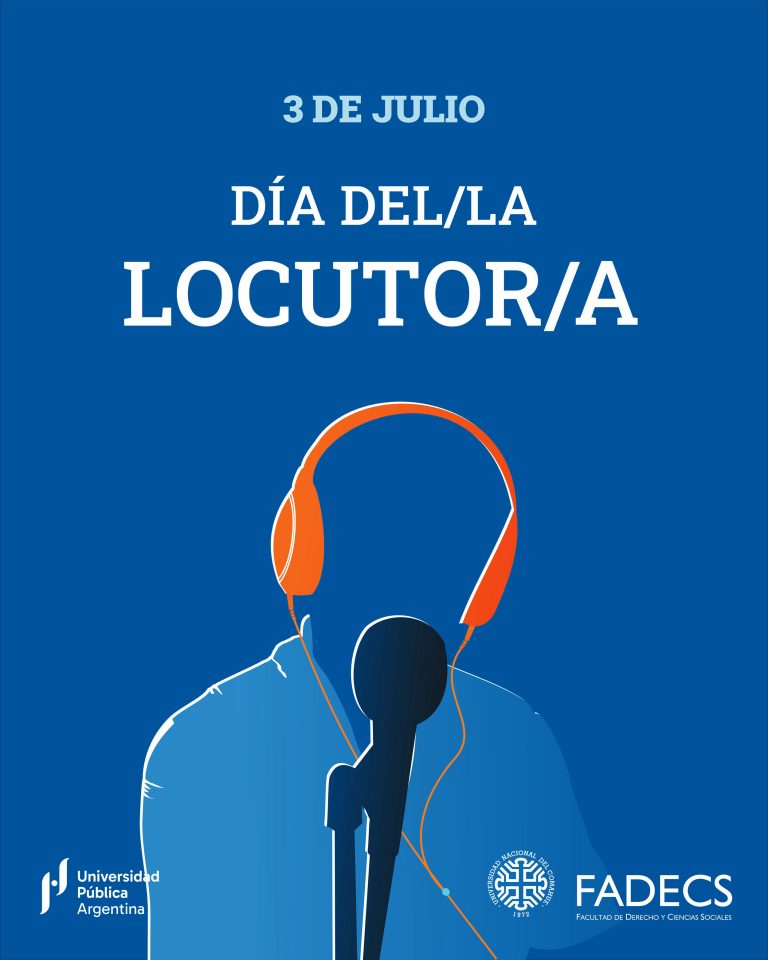3 DE JULIO | DÍA DEL/LA LOCUTOR/A