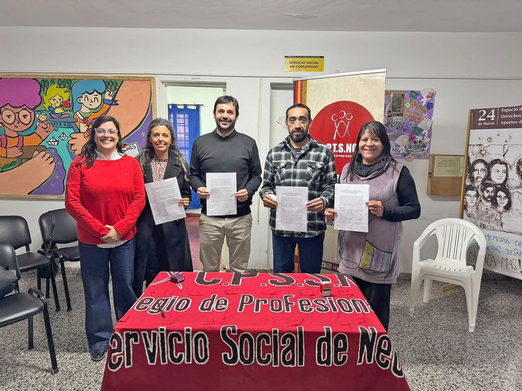 Acuerdo entre FADECS-UNCo y Colegio de Profesionales del Trabajo Social de Neuquén ES PARA PROMOVER EL DICTADO DE CURSOS DE POSGRADO NO ARANCELADOS EN TRABAJO SOCIAL
