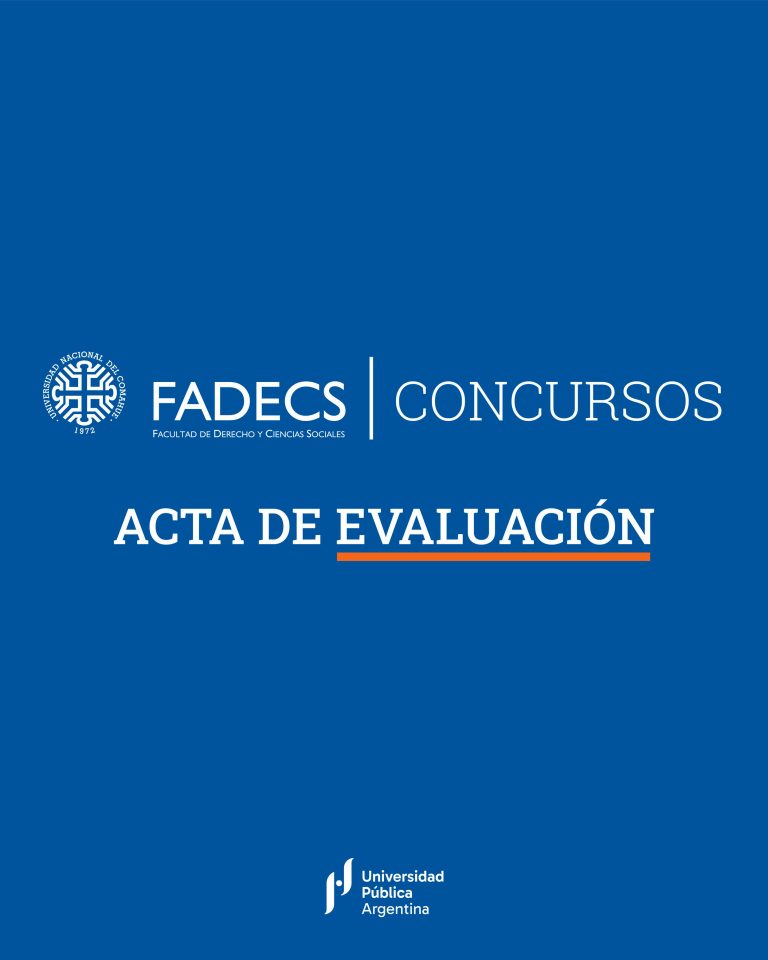 ACTA DE EVALUACIÓN 2026