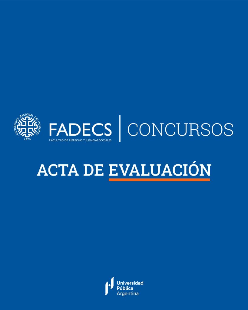 ACTA DE EVALUACIÓN 2026
