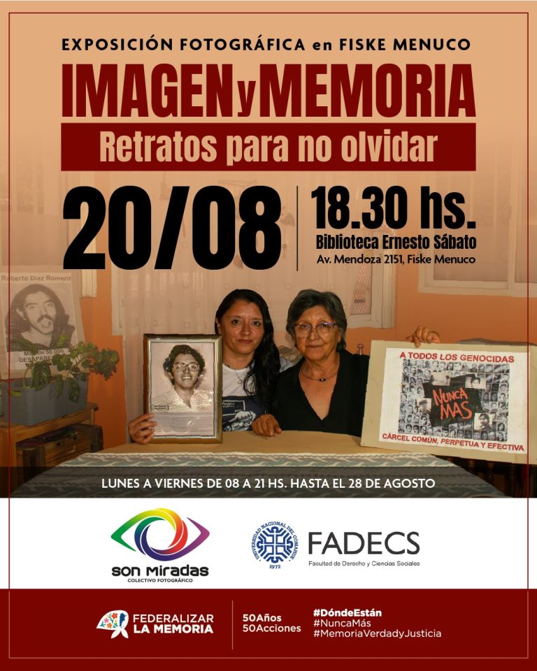 EXPOSICIÓN FOTOGRÁFICA "IMAGEN Y MEMORIA" ABRE SUS PUERTAS EN LA FADECS