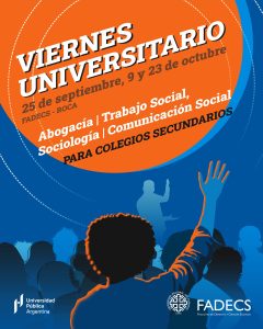 LA FADECS RECIBE A ESTUDIANTES DE ESCUELAS SECUNDARIAS