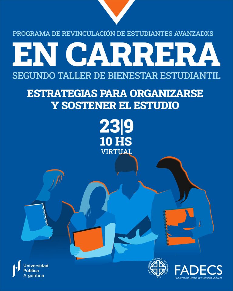 SEGUNDO TALLER DE BIENESTAR ESTUDIANTIL PARA ESTUDIANTES “#EN CARRERA”